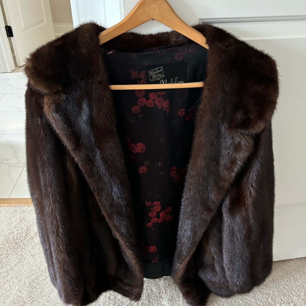Real fur fabulous furs by Madelon mink coat